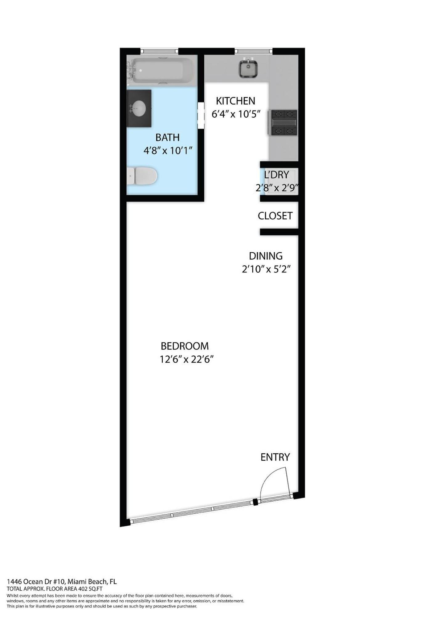 Ocean Drive Prime W/2 Queenbeds & Washer/dryer Appartement Miami Beach